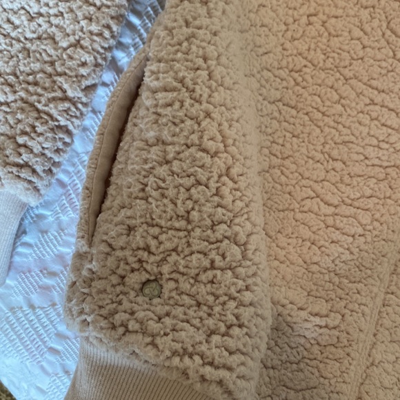 Zella Womens Shirpa Quater-Zip - Picture 5 of 5